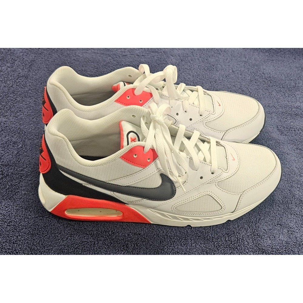 Nike Air Max Correlate Men's US 11.5 White Gray Orange Sneakers Running Athletic